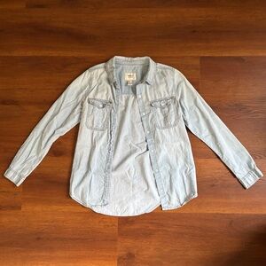 Forever 21 Sky Blue Denim Shirt - S